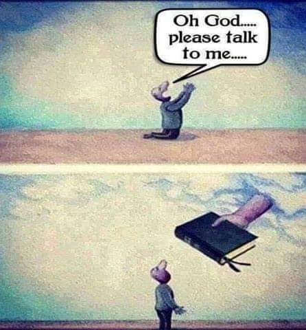 God please speak to me comic